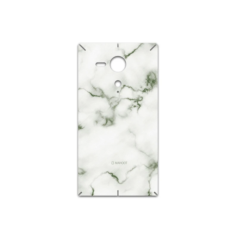 برچسب پوششی ماهوت مدل Blanco-Smoke-Marble مناسب برای گوشی موبایل سونی Xperia SP