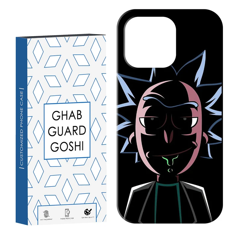 کاور قاب گارد گوشی طرح مورتی کد Dimo-573 مناسب برای گوشی موبایل اپل IPHONE 14 PRO   