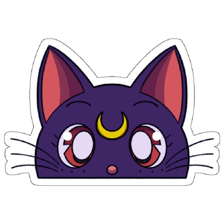 استیکر مدل Luna from Sailor Moon