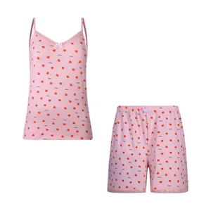 ست تاپ و شلوارک زنانه افراتین مدل هلو کد 6603