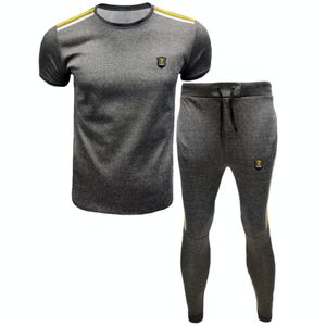 نقد و بررسی ست تی شرت آستین کوتاه و شلوار ورزشی مردانه مدل گرد کد T1 توسط خریداران