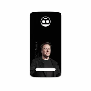 MAHOOT Elon Musk Cover Sticker for Motorola Moto Z2 Force