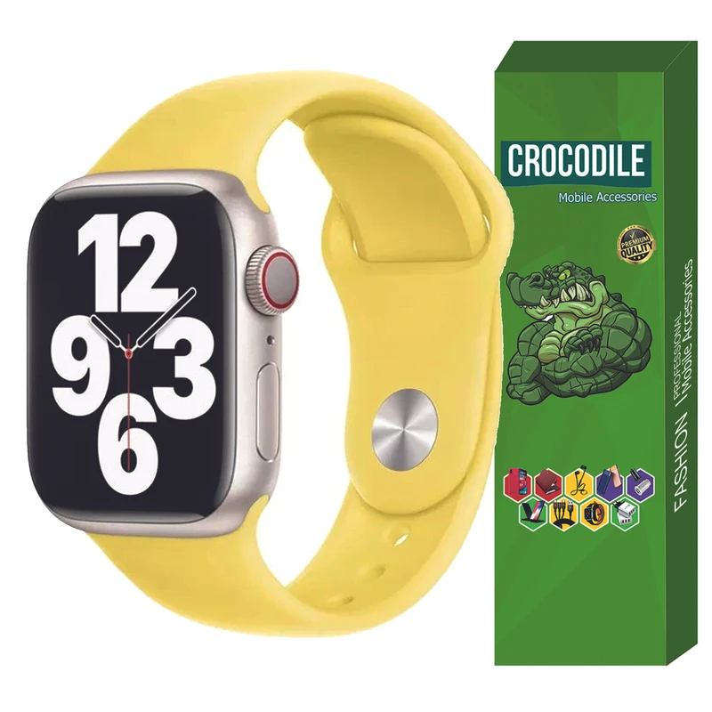 بند کروکودیل مدل Silicon مناسب برای ساعت هوشمند T1000 ULTRA 49mm