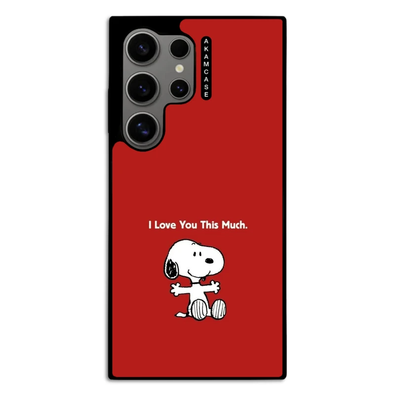 کاور آکام مدل AMC-WSGS24U-SNOOPY-27 مناسب برای گوشی موبایل سامسونگ Galaxy S24 Ultra