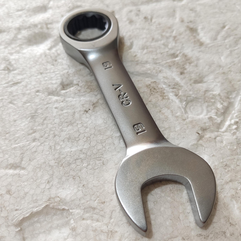 آچار یکسر تخت و یکسر رینگی جغجغه ای مکس تاپ مدل MAX 19 سایز 19 میلی متر