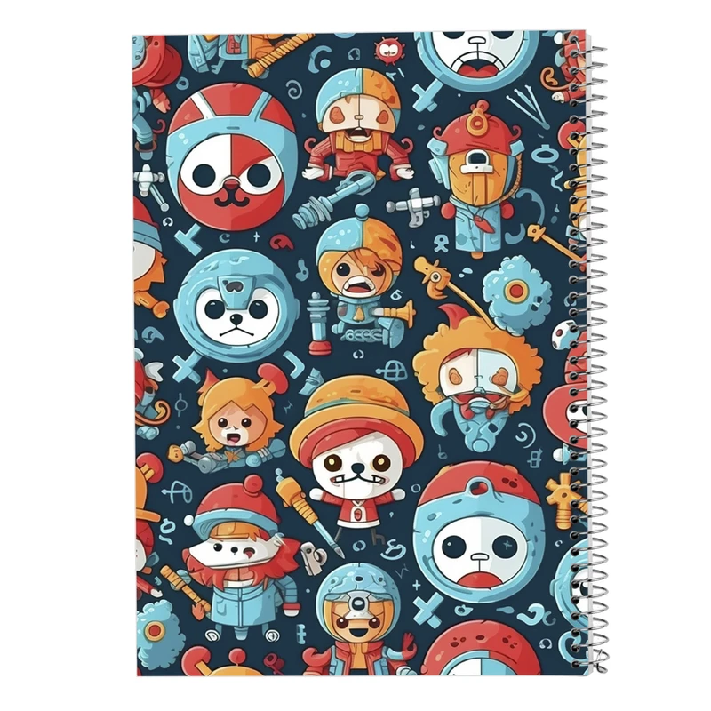 دفتر نت موسیقی 50 برگ مدوپد مدل وان پیس کد DF11698