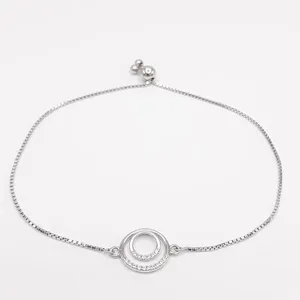 دستبند نقره زنانه مدل A6-0003