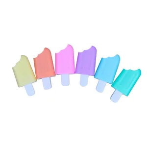 ماژیک علامت گذار مدل بستنی چوبی مجموعه 6 عددی