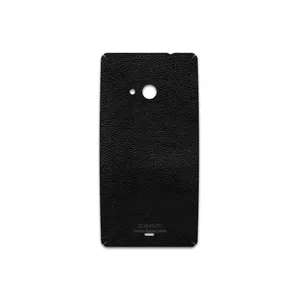 MAHOOT Black-Leather Cover Sticker for Microsoft Lumia 535