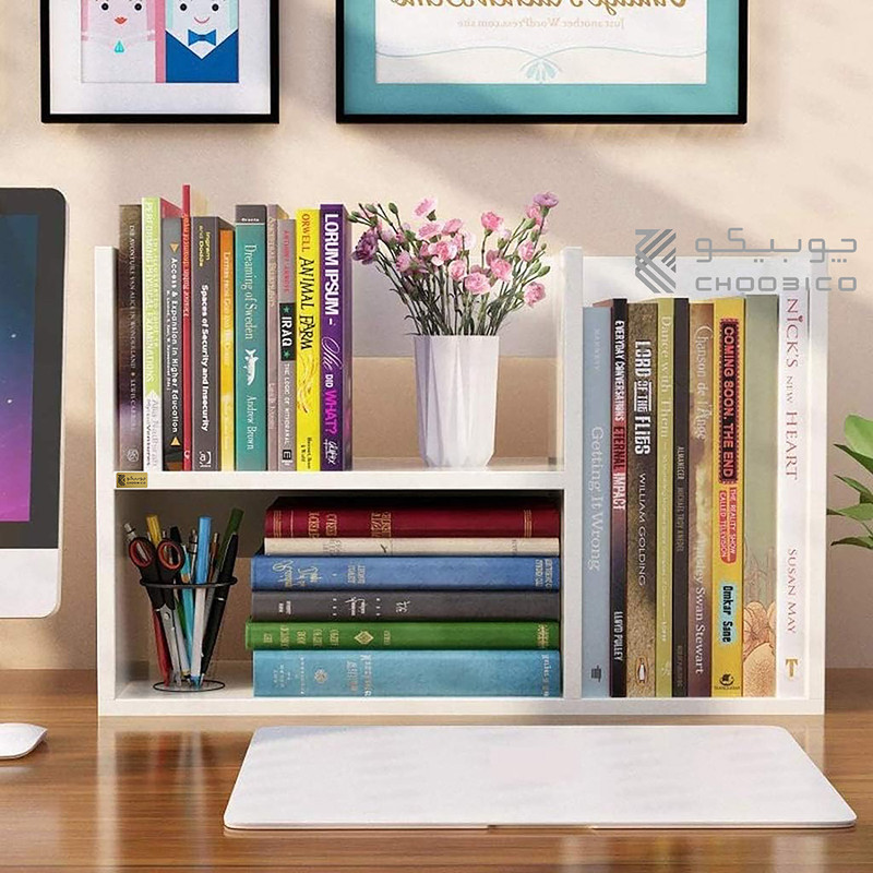 کتابخانه رومیزی چوبیکو مدل bookshelf420