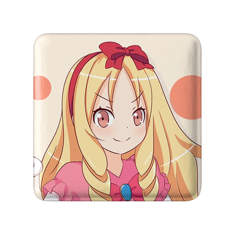 مگنت خندالو طرح یامادا الف انیمه ارومانگا سنسی Eromanga Sensei  مدل مربعی کد 22708