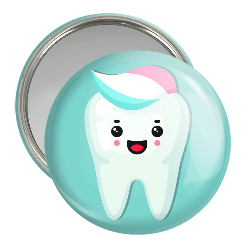 آینه جیبی خندالو مدل دندان و دندانپزشکی کودکانه کد 27792