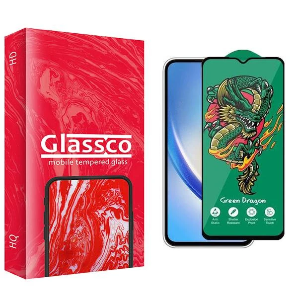 محافظ صفحه نمایش گلس کو مدل CGo1 Green_Dragon مناسب برای گوشی موبایل سامسونگ Galaxy A34