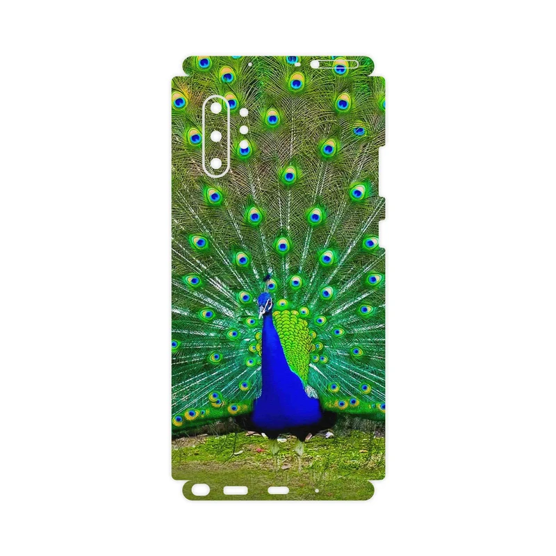 برچسب پوششی ماهوت مدل Peacock-FullSkin مناسب برای گوشی موبایل سامسونگ Galaxy Note 10 Plus