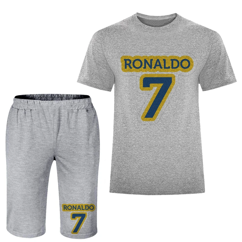 ست تی شرت و شلوارک مردانه مدل رونالدو A247