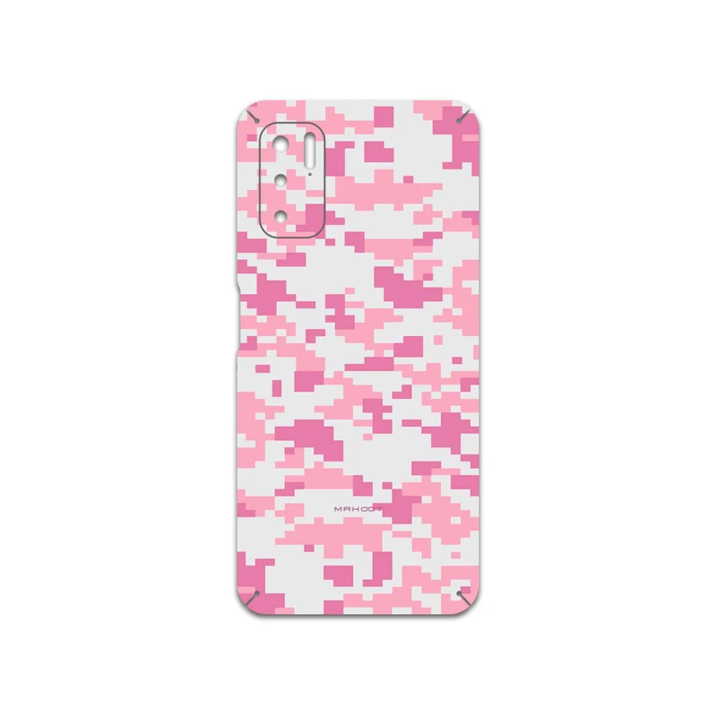 برچسب پوششی ماهوت مدل Army-Pink-pixel مناسب برای گوشی موبایل شیائومی Redmi Note 10 5G