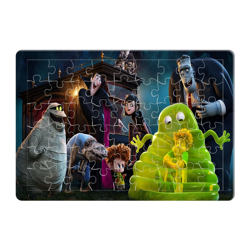 پازل 54 تکه هومرو طرح هتل ترانسیلوانیا مدل PL17