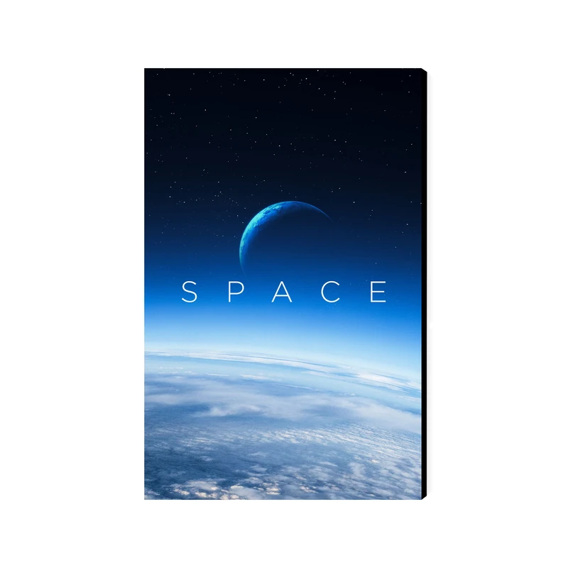 تابلو شاسی عرش مدل فانتزی فضا و کهکشان کد As4596