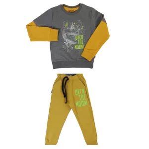 ست سویشرت و شلوار پسرانه مدل nb661