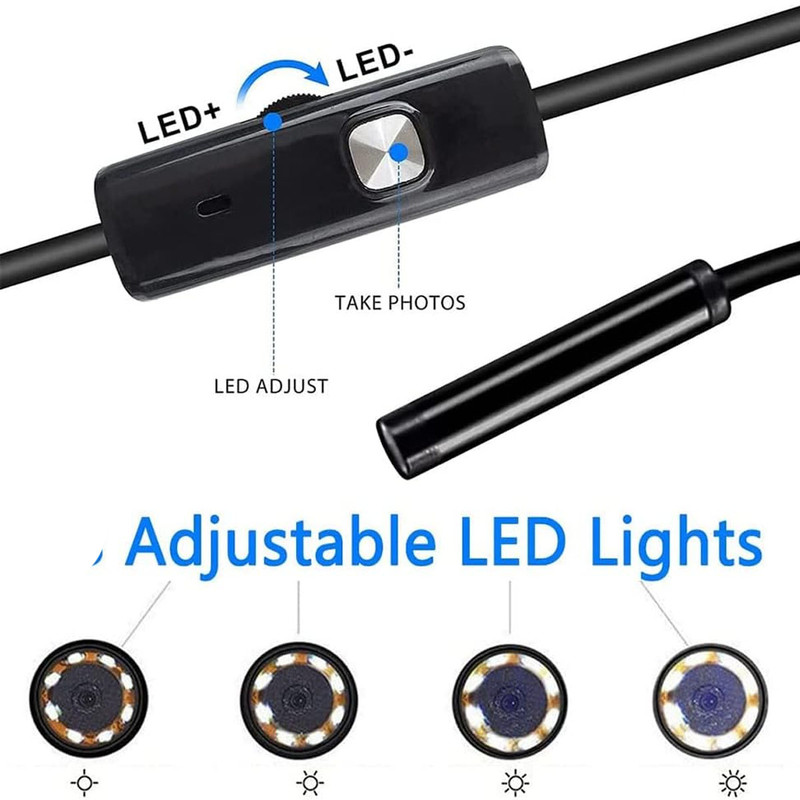 دوربین آندوسکوپی ضدآب مدل 20Meters Hard Wire New