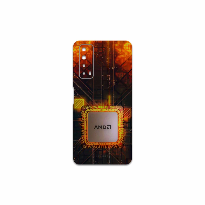 برچسب پوششی ماهوت مدل AMD Brand مناسب برای گوشی موبایل هوآوی Y7a
