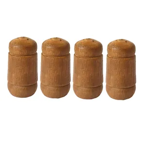 نمکدان مدل چوب جنگلی بسته 4 عددی