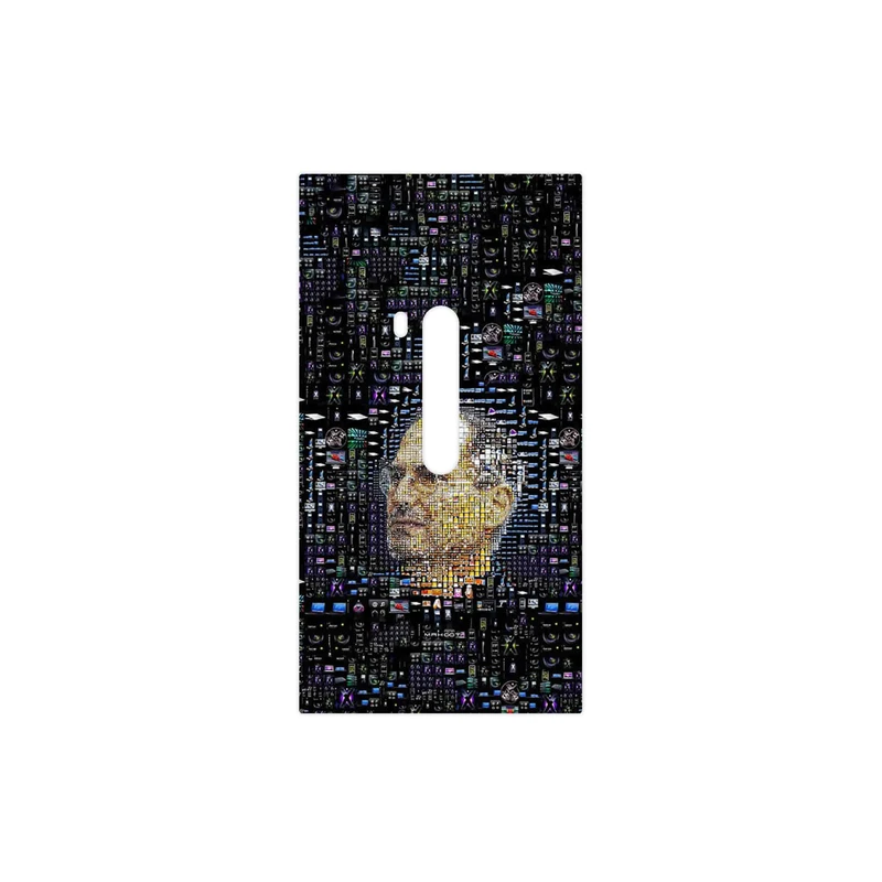 برچسب پوششی ماهوت مدل 2 Collage of Steve Jobs مناسب برای گوشی موبایل نوکیا Lumia 920