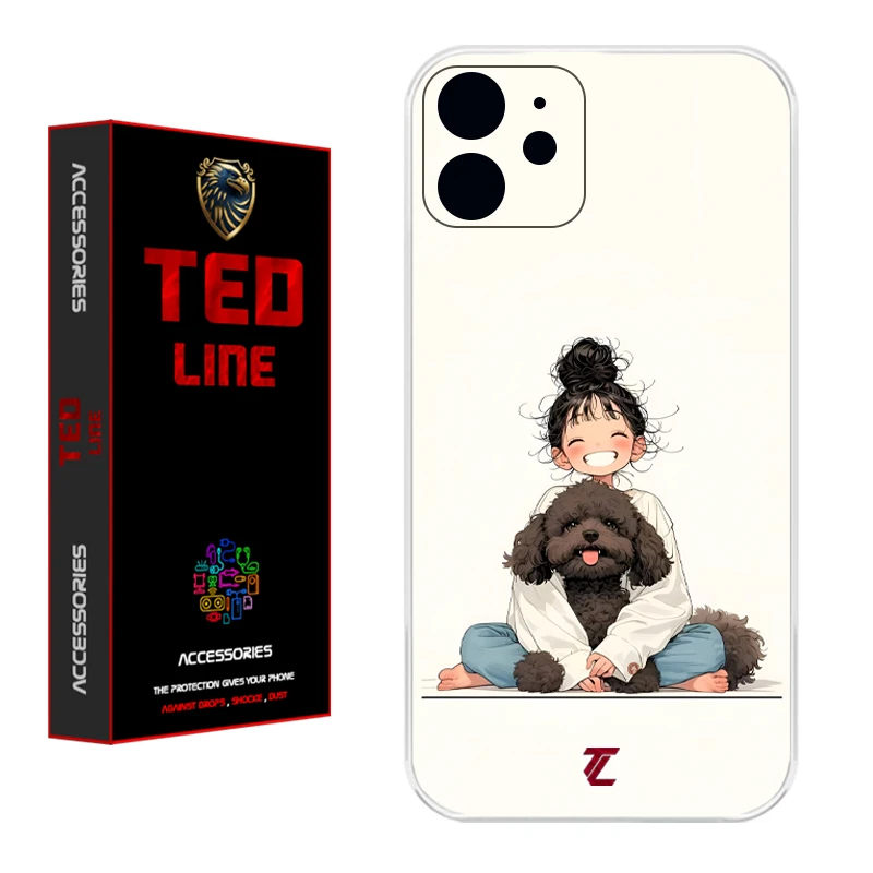 کاور تدلاین طرح سگ کد 1199 مناسب برای گوشی موبایل اپل Iphone 12