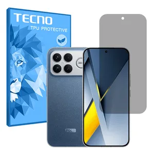 Tecno Resistant model privacy screen protector suitable for Xiaomi Poco F8 Ultra mobile phone