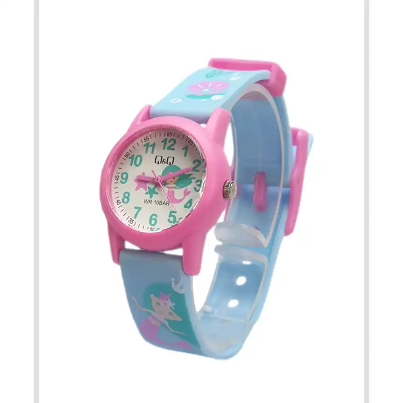 ساعت مچی عقربه ای دخترانه کیو اند کیو مدل VR99J012Y