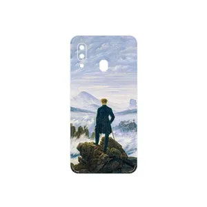MAHOOT Wanderer above the Sea of Fog Cover Sticker for Samsung Galaxy A40