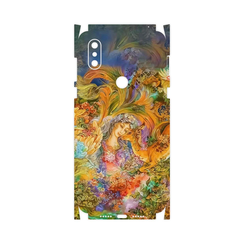 برچسب پوششی ماهوت مدل Persian miniature 3-FullSkin مناسب برای گوشی موبایل شیائومی Mi Mix 3