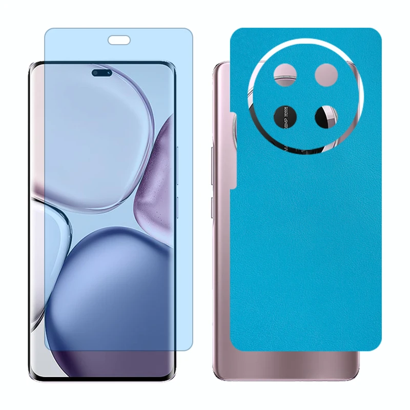 محافظ صفحه نمایش مات آنتی بلو گلس مدل Together مناسب برای گوشی موبایل آنر X9c به همراه برچسب پوششی