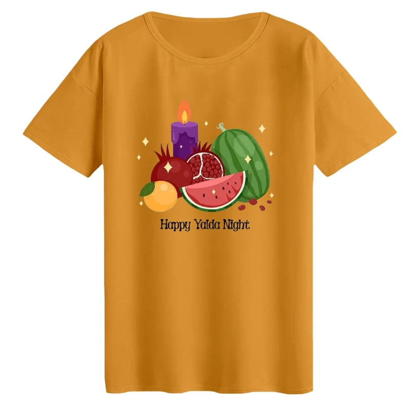 تی‌شرت لانگ آستین کوتاه زنانه مدل یلدا کد 5