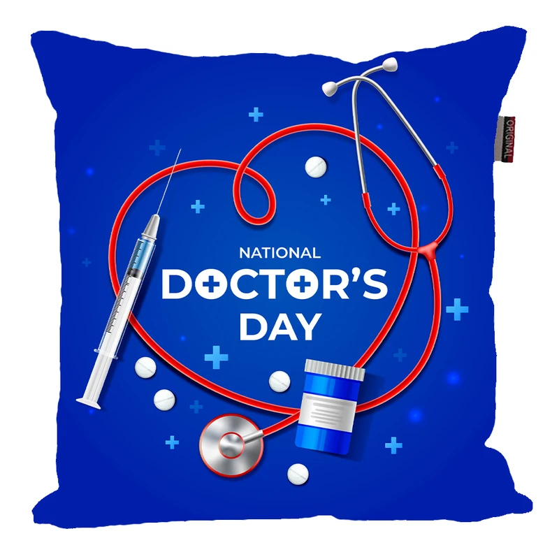 کوسن پاد آفرین مدل پزشک کد PK401632 سایز 40*40 سانتی متر