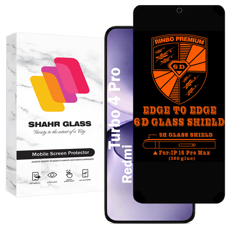 محافظ صفحه نمایش شهر گلس مدل RINBO200 مناسب برای گوشی موبایل شیائومی Redmi Turbo 4 pro