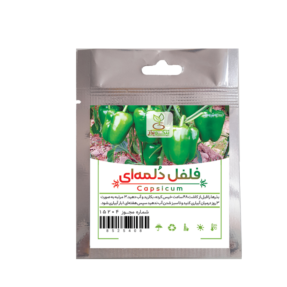 بذر فلفل دلمه نیکوبذر کد 8489