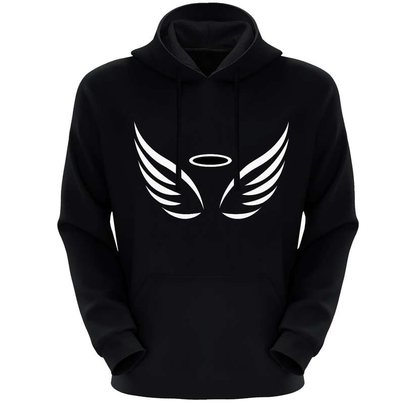 هودی زنانه مدل بال F366 رنگ مشکی