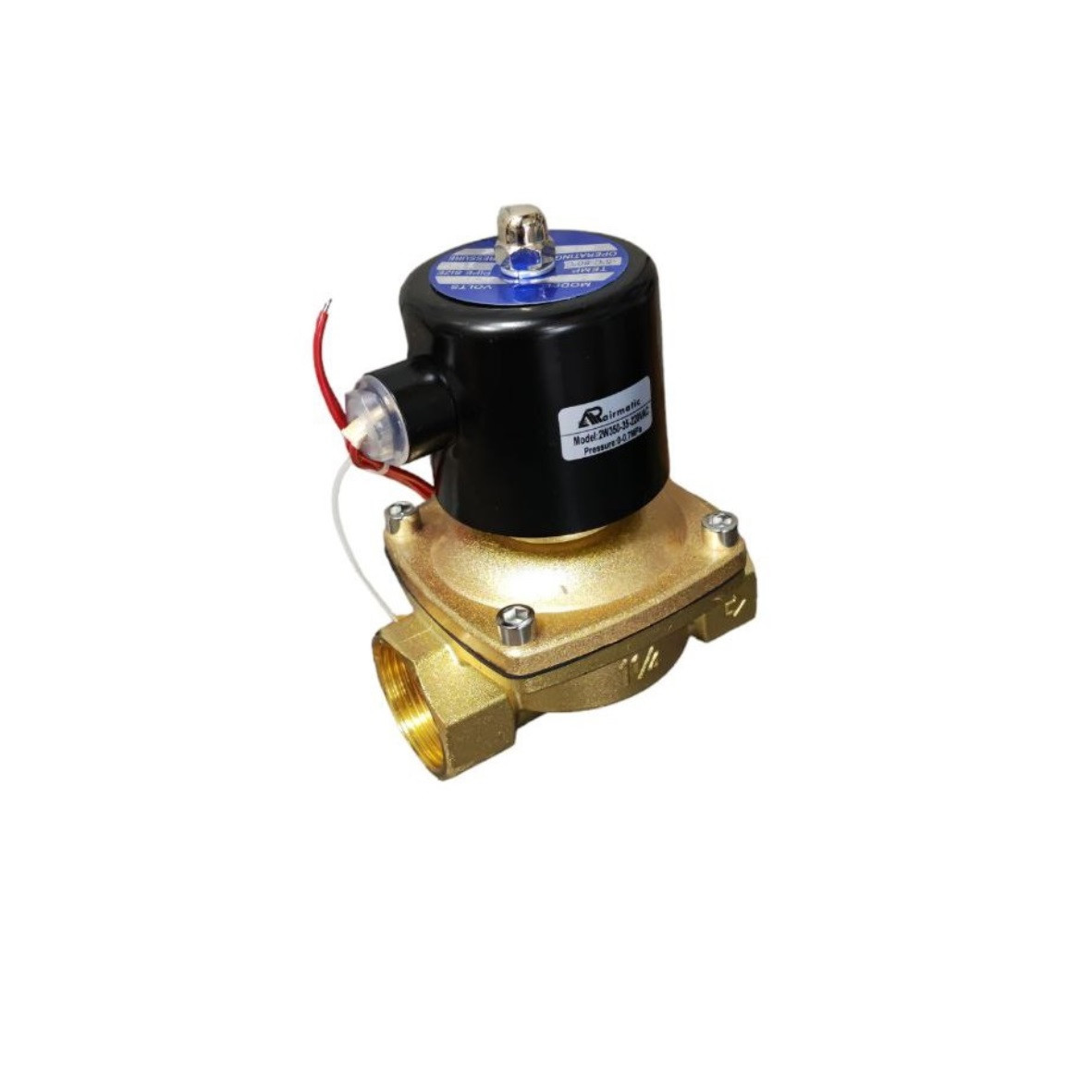شیر برقی ایرماتیک مدل 220VAC- 1-1/4