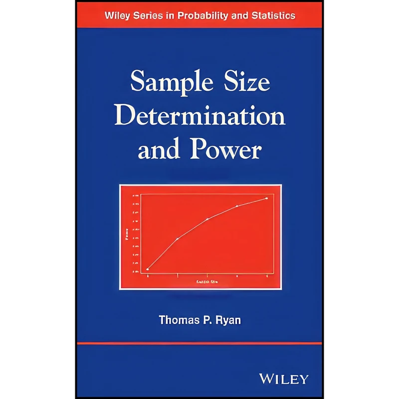 کتاب Sample Size Determination and Power اثر Thomas P. Ryan انتشارات Wiley