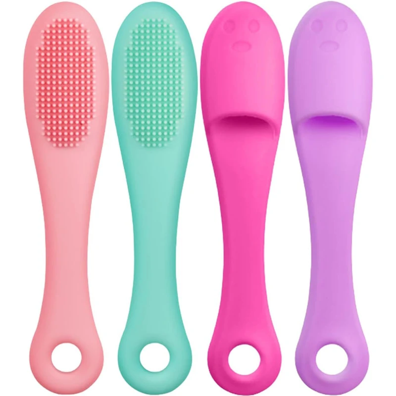 مسواک انگشتی سگ و گربه مدل Soft Brush بسته 4 عددی
