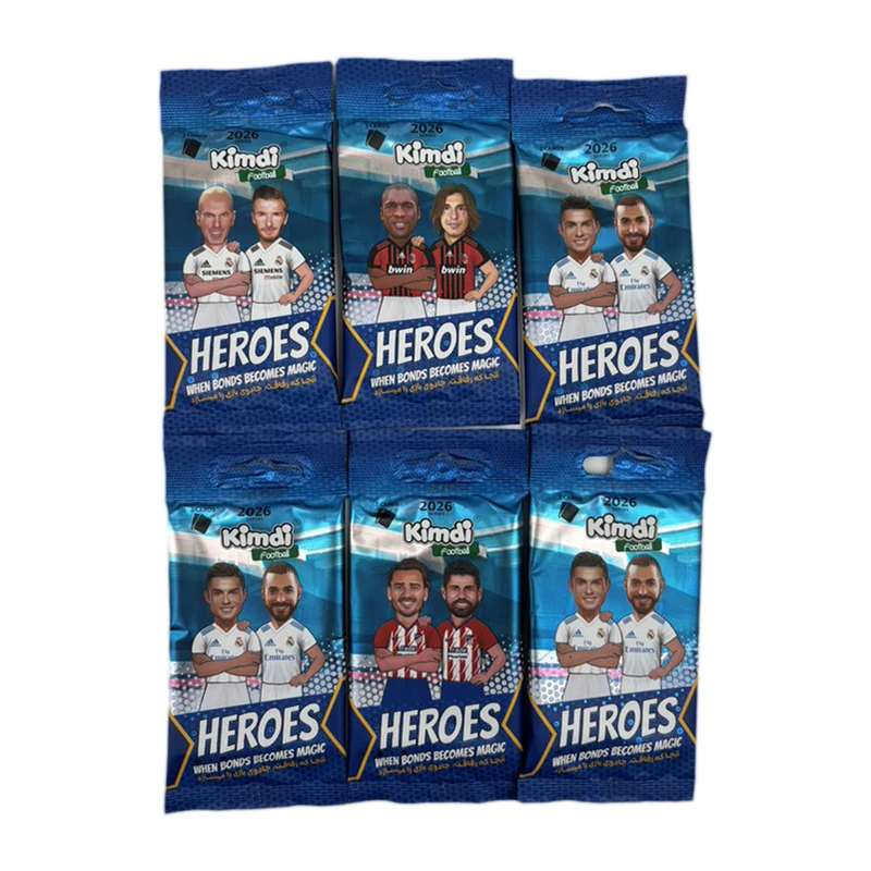 اسباب بازی شانسی کیمدی مدل هیروز 2026 بسته 6 عددی