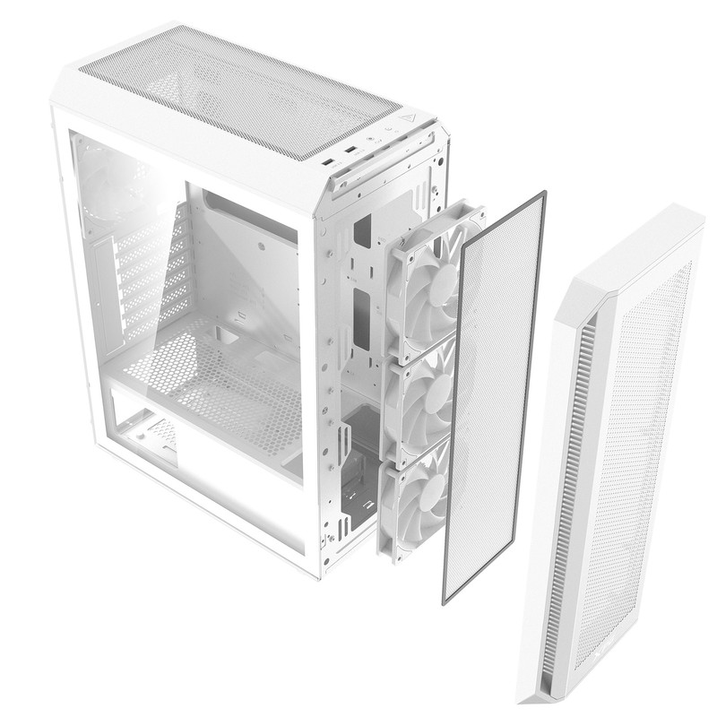 کیس کامپیوتر ای دیتا ایکس پی جی مدل VALOR AIR PLUS WHITE