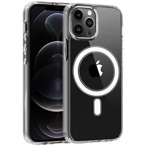 Masir Clear Magnetic Magsafe cover suitable for Apple Iphone 12 Pro