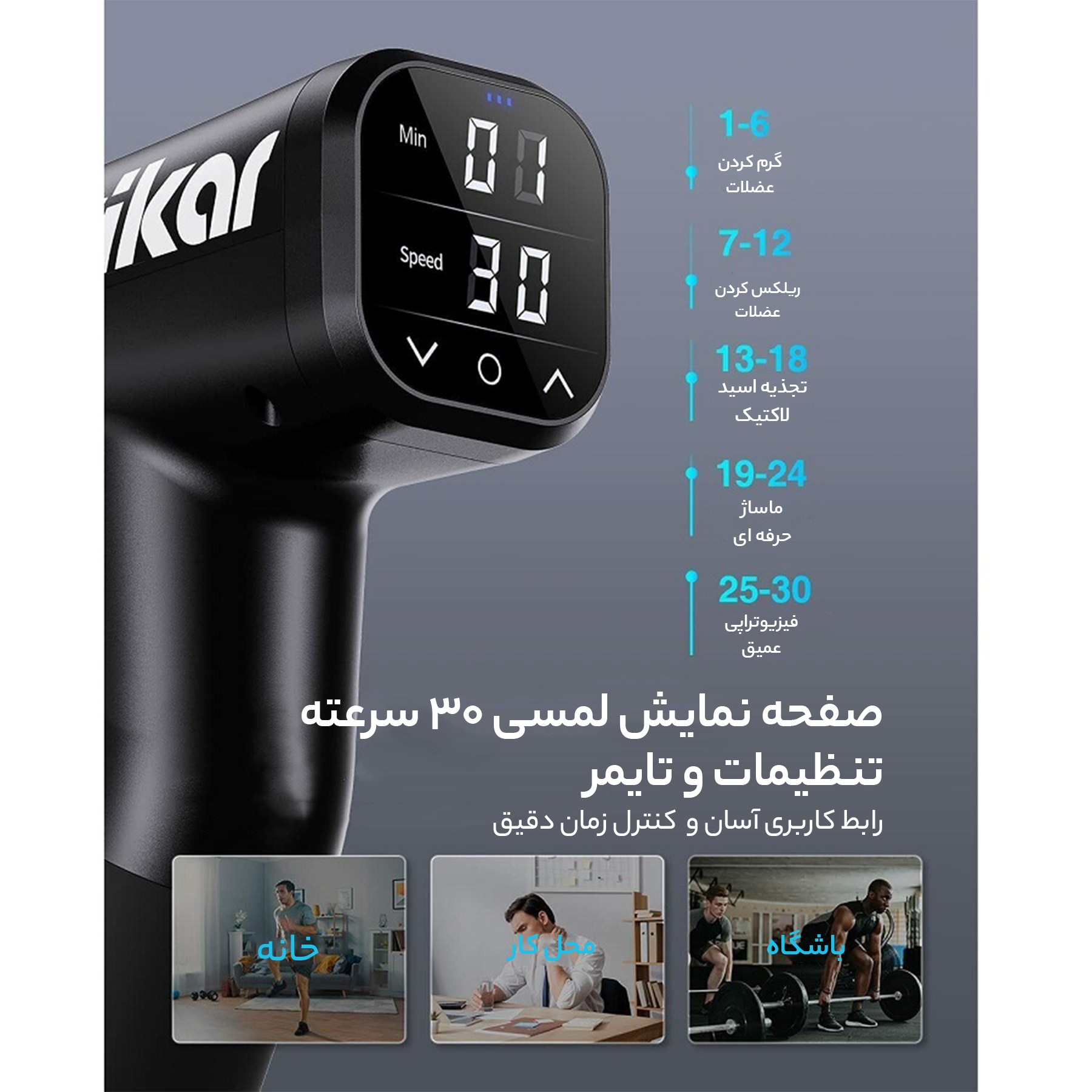 ماساژور برقی اوریکار مدل Pro3 ماساژور برقی اوریکار مدل Pro3