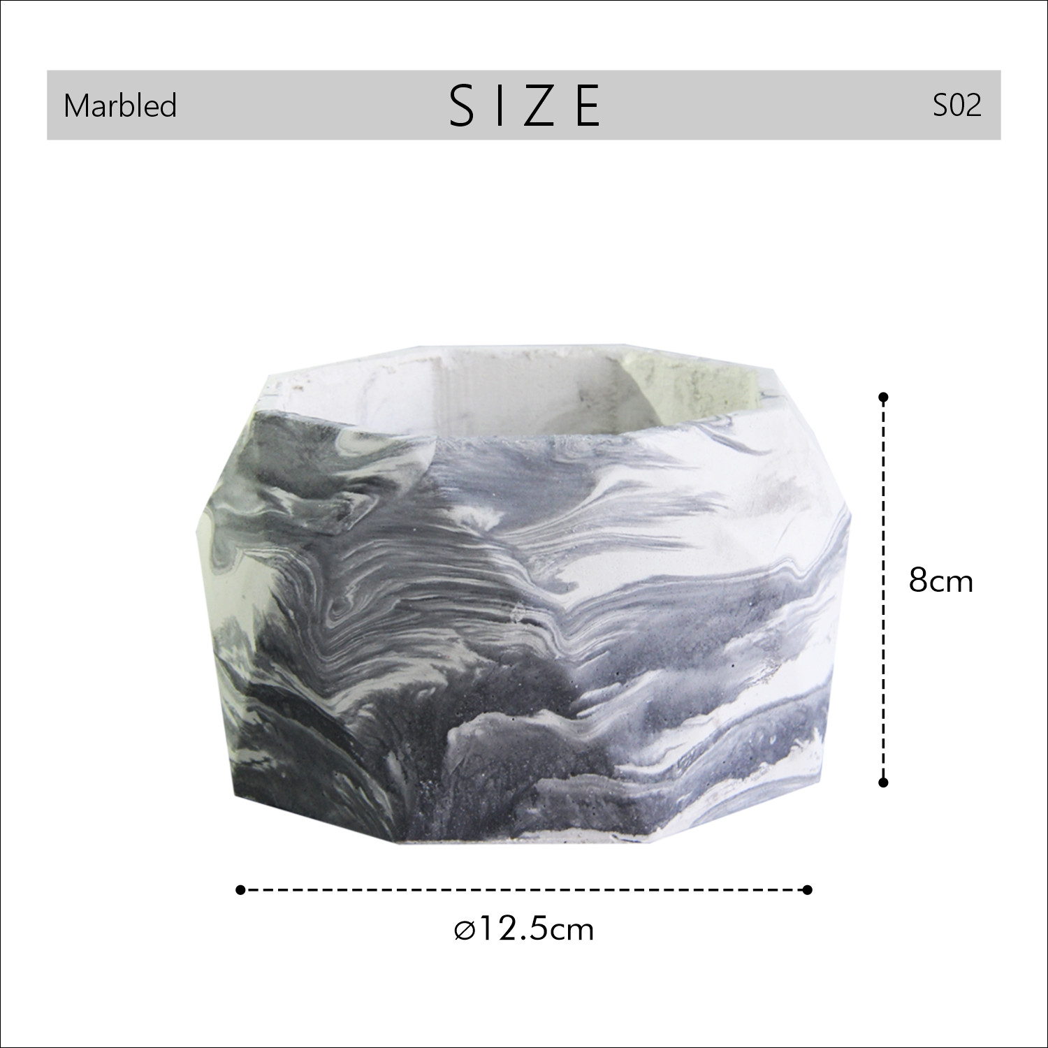 گلدان مدل SPL02-B