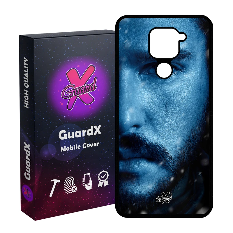 کاور گارد ایکس طرح Jon Snow مدل Glass10203 مناسب برای گوشی موبایل شیائومی Redmi Note 9