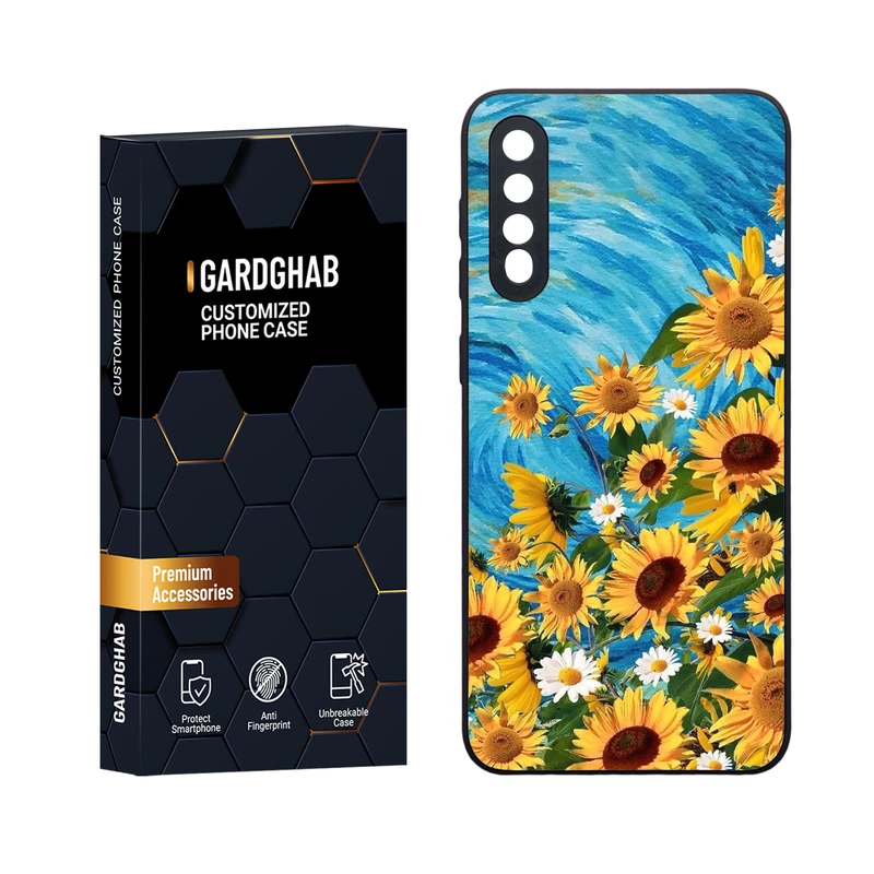 کاور گارد قاب مدل دورژله ای هنری مناسب برای گوشی موبایل سامسونگ Galaxy A50 / A50s / A30S