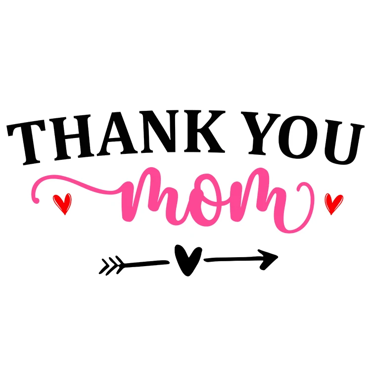 استیکر پارچه و لباس پاد آفرین مدل مادر کد DKST415