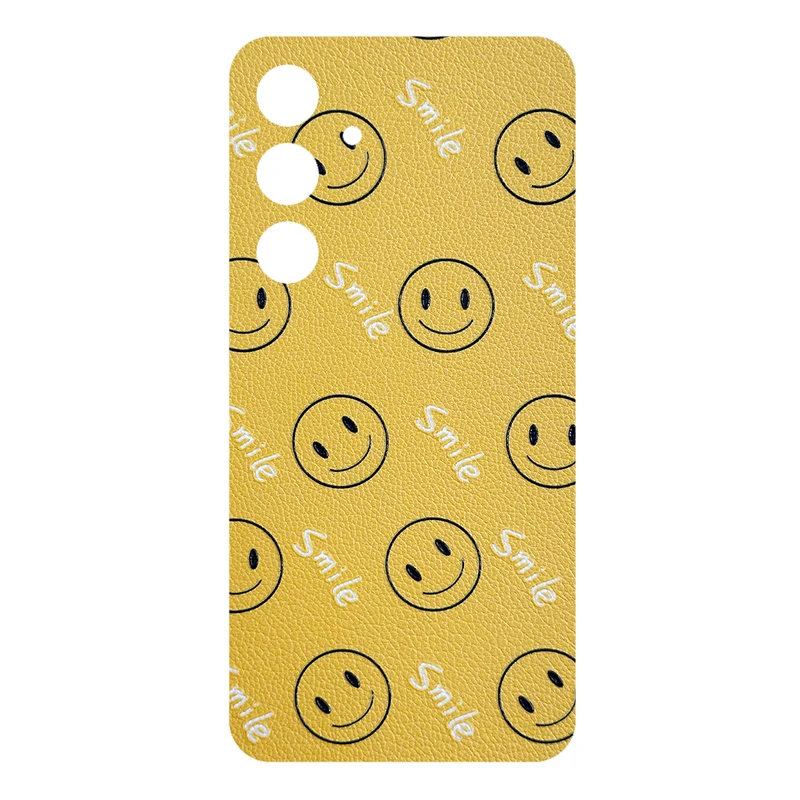 برچسب پوششی ریمکس مدل Leth طرح لبخند مناسب برای گوشی موبایل سامسونگ Galaxy S24 Plus